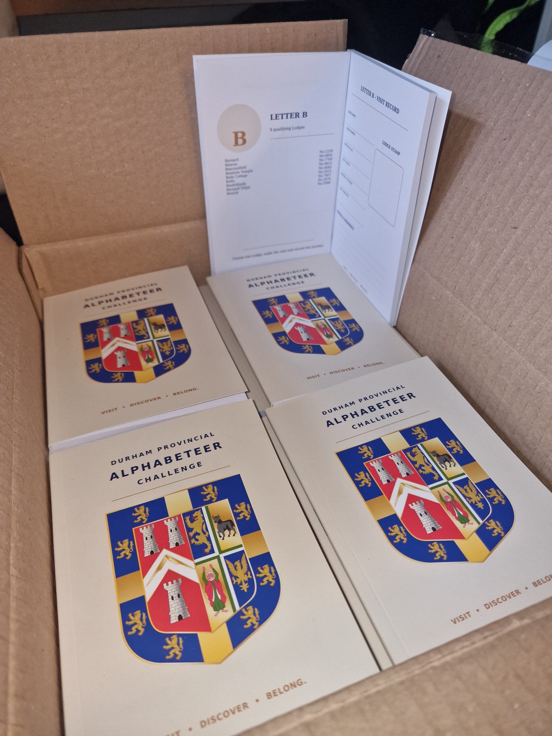 The Durham Provincial Alphabeteer Journals Have Arrived!